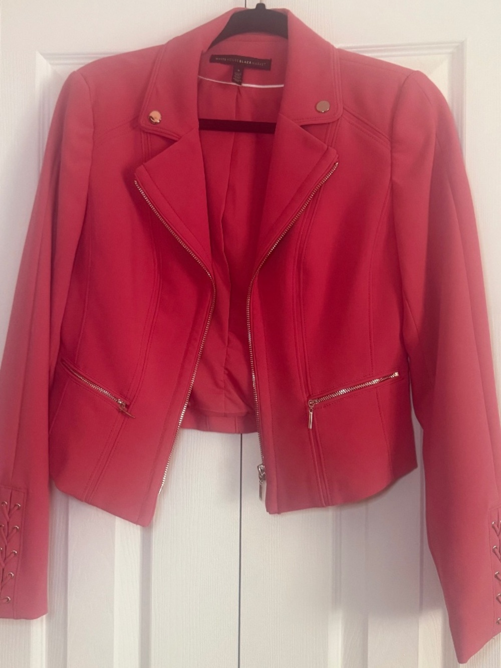 White House Black Market Coral Blazer